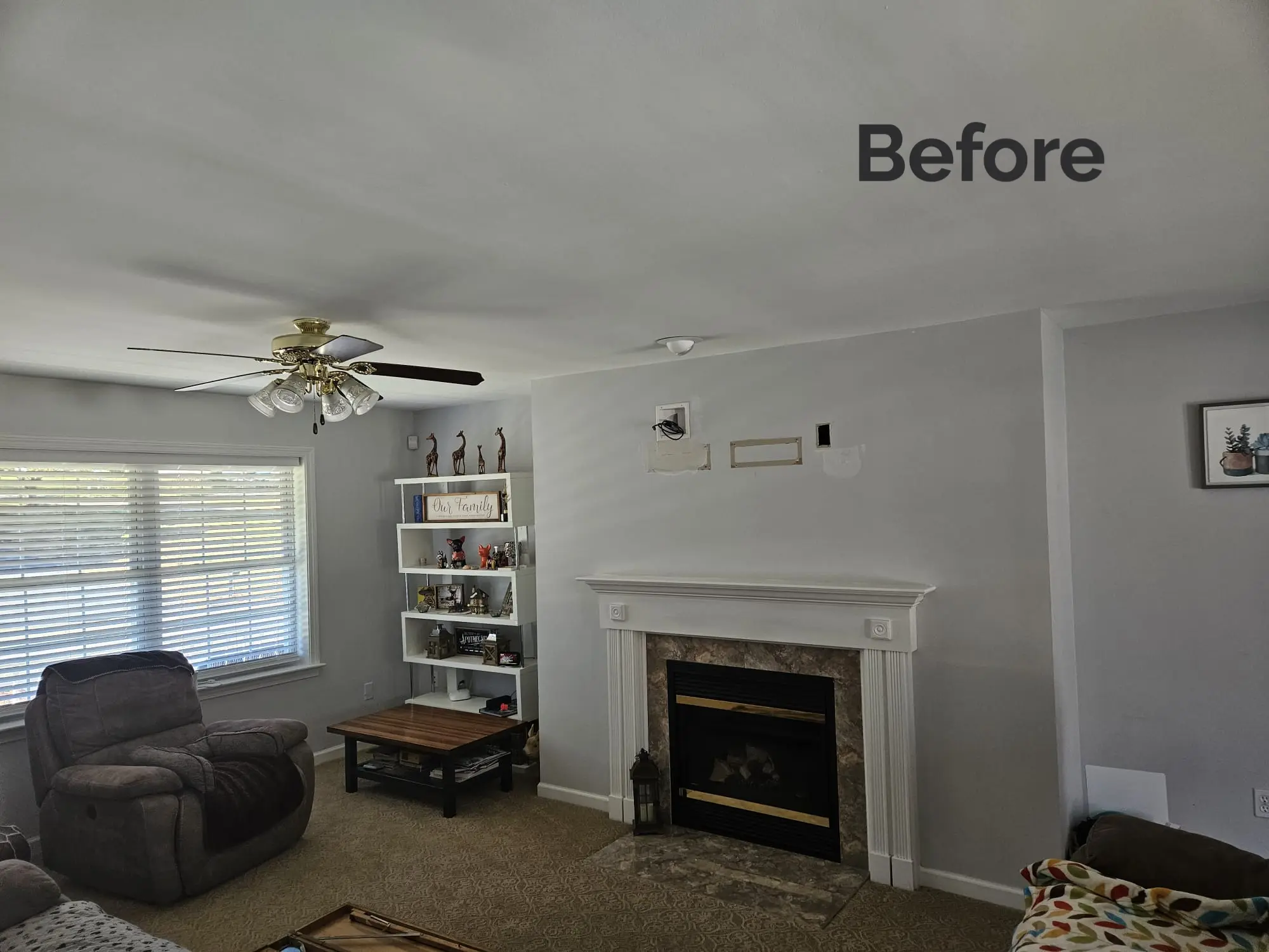 Interior wall and trim painting