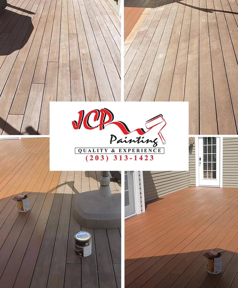 Deck refinishing process