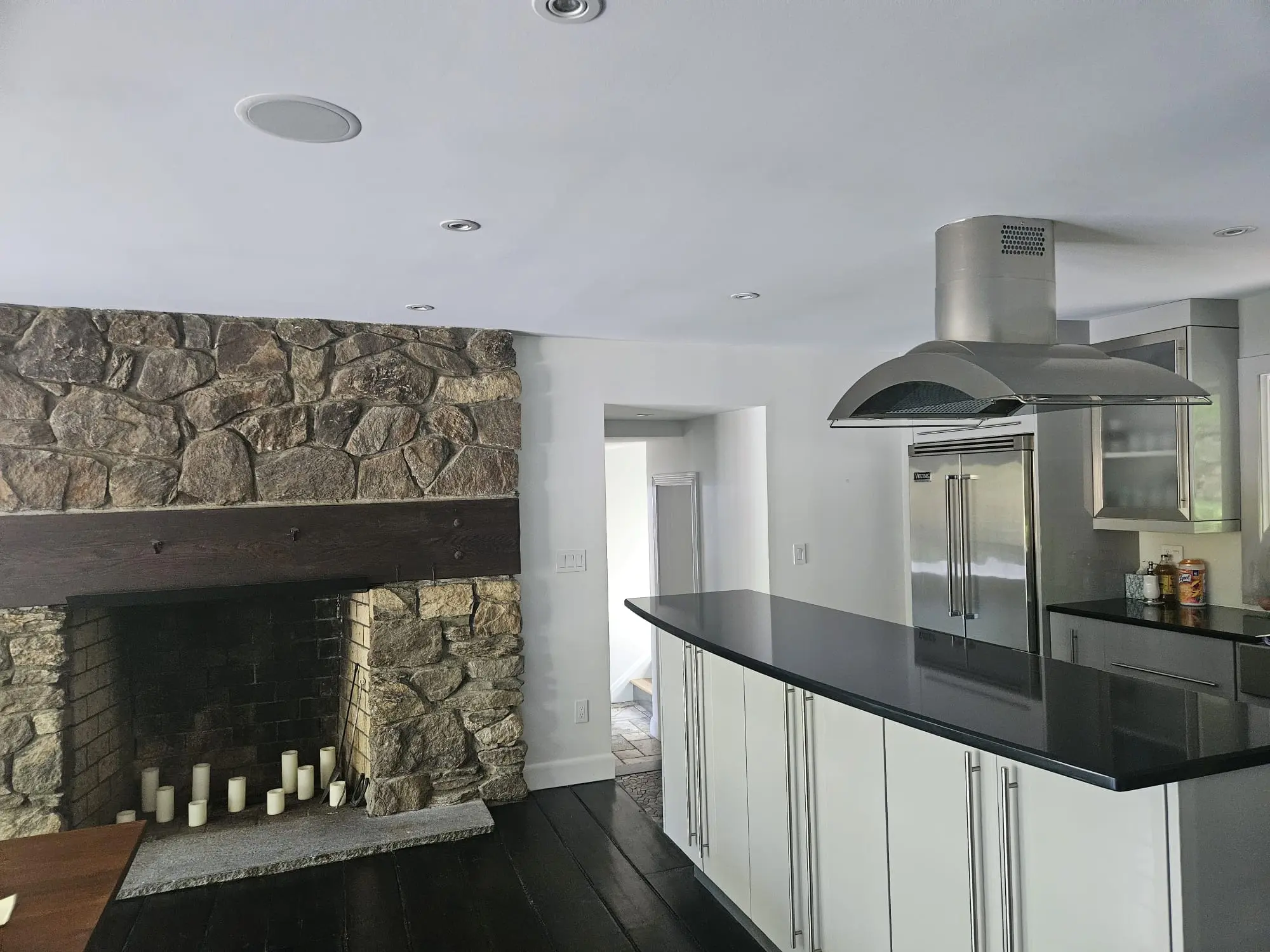 Freshly painted home interior